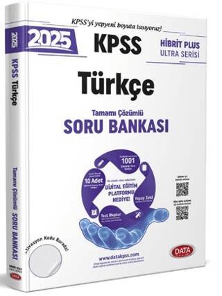 2025 KPSS Hibrit Plus Ultra Serisi Türkçe Soru Bankası - Karekod Çözümlü - 1