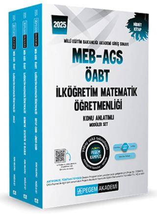 2025 KPSS ÖABT İlköğretim Matematik Öğretmenliği Konu Anlatımlı 3 Kitap - 1