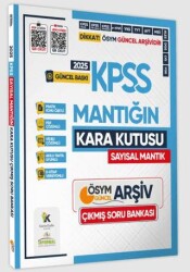 2025 KPSS SAYISAL MANTIĞIN Kara Kutusu ÖSYM Çıkmış Soru Havuzu Bankası Konu Özetli Video-PDF Çözümlü - 1