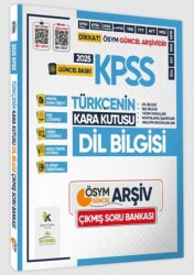 2025 KPSS Türkçenin Kara Kutusu DİL BİLGİSİ Konu Özetli Dijital Çözümlü ÖSYM Çıkmış Soru Bankası - 1