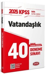 2025 KPSS Ultra Serisi Vatandaşlık 40 Deneme Sınavı - 1