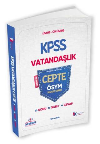 2025 KPSS Vatandaşlık Cepte Konu-Soru-Cevap ÖSYM Analiz Serisi - 1