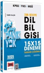 2025 KPSS YKS MSÜ Tamamı Çözümlü Panik Yok Zor Seviye Dil Bilgisi 15x15 Deneme - 1