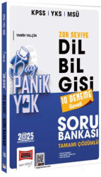 2025 KPSS YKS MSÜ Tamamı Çözümlü Panik Yok Zor Seviye Dil Bilgisi Soru Bankası 10 Deneme İlaveli - 1