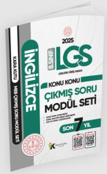 2025 LGS 8. Sınıf İngilizce Konu Konu Son 7 Yıl MEB Çıkmış Soru Modül Seti - 1