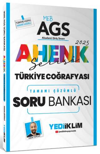 2025 MEB AGS Ahenk Serisi Türkiye Coğrafyası Tamamı Çözümlü Soru Bankası - 1