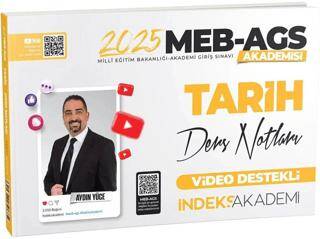 2025 MEB-AGS Akademisi Tarih Video Ders Notları - 1