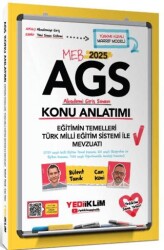 2025 MEB AGS Eğitimin Temelleri - Türk Milli Eğitimi Sistemi ile Mevzuatı Konu Anlatımı - 1