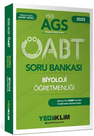 2025 MEB AGS ÖABT Biyoloji Öğretmenliği Soru Bankası - 1