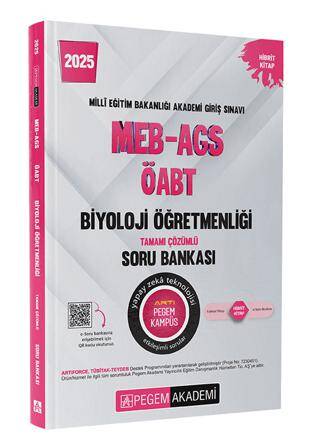 2025 MEB-AGS-ÖABT Biyoloji Tamamı Çözümlü Soru Bankası - 1