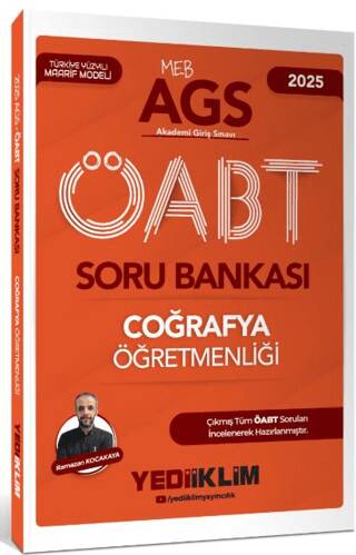 2025 MEB AGS ÖABT Coğrafya Öğretmenliği Soru Bankası - 1