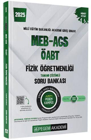 2025 MEB-AGS-ÖABT Fizik Öğretmenliği Tamamı Çözümlü Soru Bankası - 1