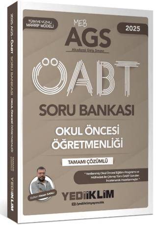 2025 MEB AGS ÖABT Okul Öncesi Öğretmenliği Tamamı Çözümlü Soru Bankası - 1