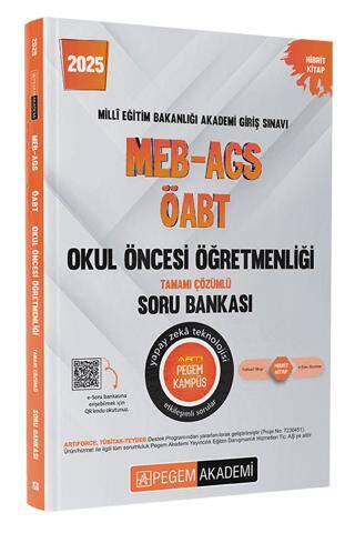 2025 MEB-AGS-ÖABT Okul Öncesi Öğretmenliği Tamamı Çözümlü Soru Bankası - 1