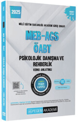 2025 MEB-AGS-ÖABT Psikolojik Danışma ve Rehberlik Konu Anlatımlı - 1