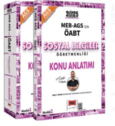 2025 MEB-AGS ÖABT Sosyal Bilgiler Öğretmenliği Konu Anlatımı - 1