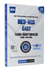 2025 MEB-AGS-ÖABT Tarih Öğretmenliği Konu Anlatımlı - 1