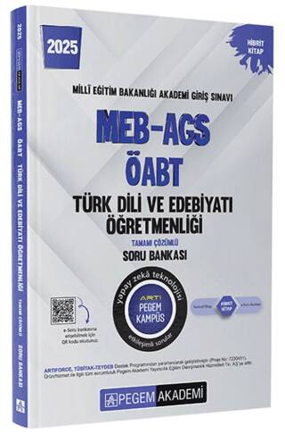 2025 MEB-AGS-ÖABT Türk Dili ve Edebiyat Tamamı Çözümlü Soru Bankası - 1