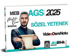 2025 MEB AGS Sözel Yetenek Video Ders Notu - 1