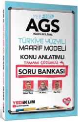 2025 MEB AGS Türkiye Yüzyılı Maarif Modeli Tamamı Çözümlü Konu Anlatımlı Soru Bankası - 1