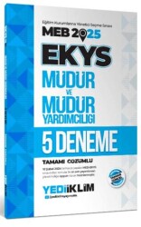 2025 MEB EKYS Müdür ve Müdür Yardımcılığı Tamamı Çözümlü 5 Deneme - 1