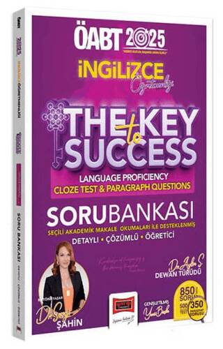 2025 ÖABT İngilizce Öğretmenliği The Key To Cloze Test And Paragraph Questions Tamamı Detaylı Çözümlü Soru Bankası - 1