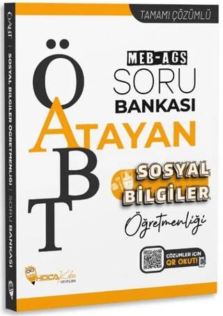 2025 ÖABT MEB-AGS Sosyal Bilgiler Öğretmenliği Atayan Soru Bankası Çözümlü - 1