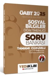 2025 ÖABT Sosyal Bilgiler Öğretmenliği Tamamı Çözümlü Soru Bankası - 1