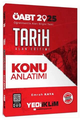 2025 ÖABT Tarih Alan Eğitimi Konu Anlatımı - 1