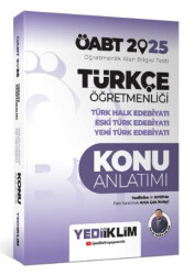 2025 ÖABT Türkçe Öğretmenliği Türk Halk Edebiyatı Eski Türk Edebiyatı Yeni Türk Edebiyatı Konu Anlatımı - 1