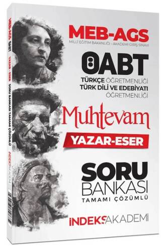 2025 ÖABT Türkçe-Türk Dili Edebiyatı Muhtevam Yazar Eser Soru Bankası Çözümlü - 1