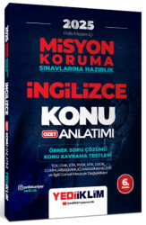 2025 PAEM Misyon Koruma Sınavlarına Hazırlık İngilizce Özet Konu Anlatımı Örnek Soru Çözümü - Konu Kavrama Testleri - 1