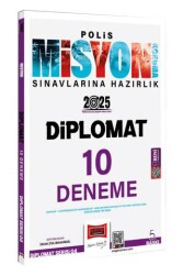 2025 Polis Misyon Sınavlarına Hazırlık Diplomat Serisi Diplomat 10 Deneme - 1