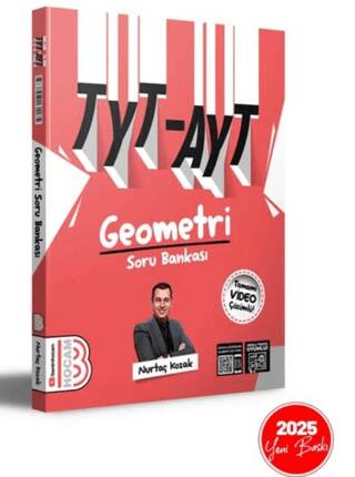 2025 TYT- AYT Geometri Tamamı Video Çözümlü Soru Bankası - 1