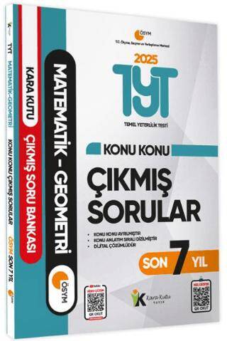 2025 TYT Matematik - Geometri Son 7 Yıl Çıkmış Sorular - 1