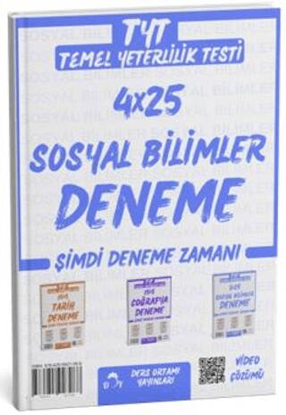 2025 TYT Sosyal Bilimler 4 Deneme Tamamı Video Çözümlü - 1