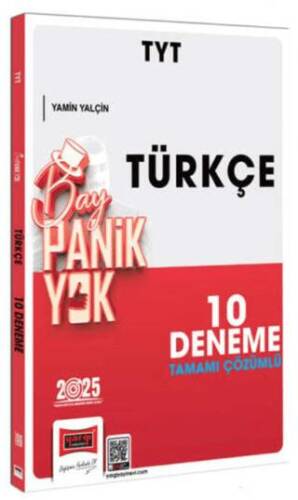 2025 TYT Tamamı Çözümlü Panik Yok Türkçe 10 Deneme - 1