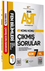 2025 YKS-AYT Fen Bilimleri Son 7 Yıl Çıkmış Sorular - 1