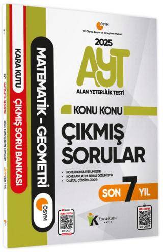 2025 YKS-AYT Matematik-Geometri Son 7 Yıl Çıkmış Sorular - 1