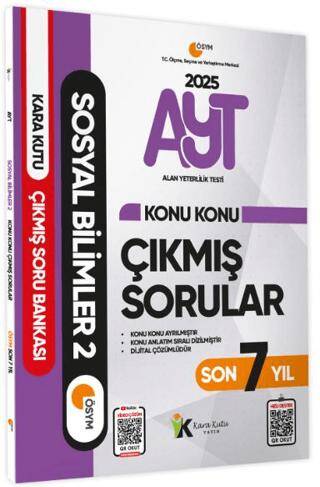 2025 YKS-AYT Sosyal Bilimler 2 Son 7 Yıl Çıkmış Sorular - 1