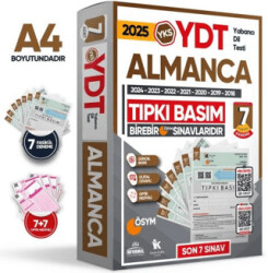 2025 YKS YDT Almanca ÖSYM Çıkmış Soru Tıpkı Basım Deneme Paketi 7li Türkiye Geneli - 1