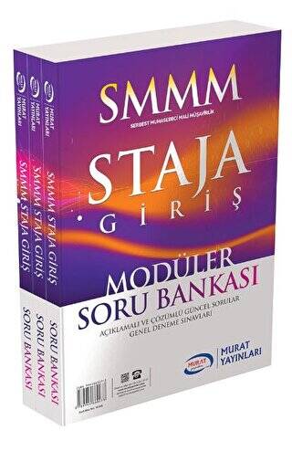 2250 - SMMM Staja Giriş Modüler Soru Bankası - 1