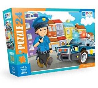 24 Parça Police Polis Blue Focus Yayınları - 1