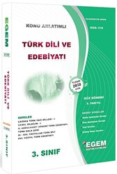 3. Sınıf 5. Yarıyıl Türk Dili ve Edebiyatı Konu Anlatımlı Soru Bankası Kod 318 - 1