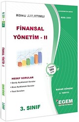 3. Sınıf 6. Yarıyıl Konu Anlatımlı Finansal Yönetim 2 - Kod 3351 - 1