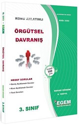 3. Sınıf 6. Yarıyıl Konu Anlatımlı Örgütsel Davranış - Kod 3353 - 1