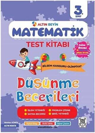 3. Sınıf Altın Beyin Matematik Test Kitabı - 1