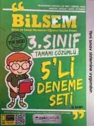 3. Sınıf Bilsem 5`li Deneme Seti - 1