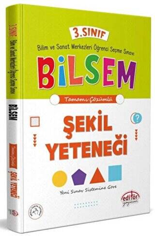 3. Sınıf Bilsem Hazırlık Şekil Yeteneği Tamamı Çözümlü - 1