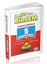 3. Sınıf BİLSEM Tamamı Çözümlü 5 Deneme - 1